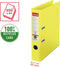 Esselte No. 1 Ordner A4 - Rugbreedte van 50mm - 100% Gerecycled Karton - Geel