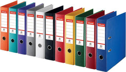 Esselte ordnerPower N��1 geassorteerde kleuren: 2 x rood groen blauw wit en zwart rug van 5 cm