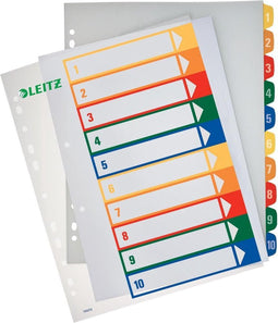 Esselte PC printbare Project Indexen 10 tabs
