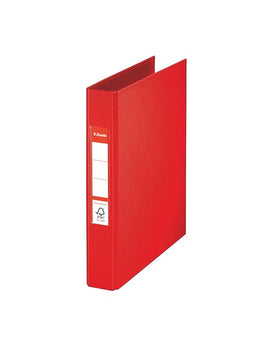 Esselte - Ringband Vivida A5 2R PP 25mm Rood | 10 stuks