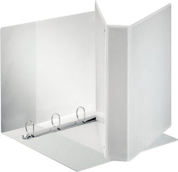 Esselte Standaard Panorama Ringband A4 - 4-rings - Rugbreedte van 63mm - Capaciteit van 380 Vel - Wit