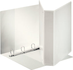 Esselte Standaard Panorama Ringband A4 - 4-rings - Rugbreedte van 77mm - Capaciteit van 480 Vel - Wit