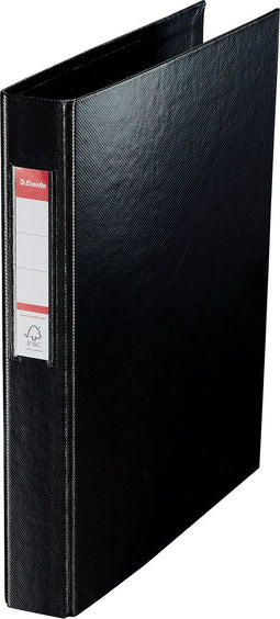 Esselte Vivida Duurzame Kunststof 2-Rings Ringband voor 190 A4 Vel - Rugbreedte van 42mm - Zwart