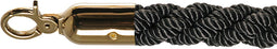 Essentials Afschermingskoord luxe zwart - koper - - 3cm - lengte 157 cm