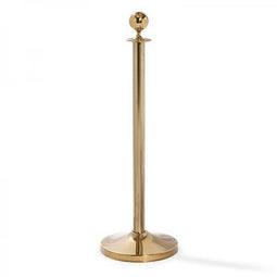 Essentials Afzetpaal Elegance koper - 2 stuks - voet - 32cm - paal - 5cm - hoogte 95 cm - 8 kg