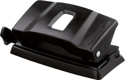 Essentials Metal 2-gaats perforator - zwart - 10/12 vel