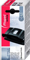 Essentials Metal 2-gaats perforator - zwart - 10/12 vel