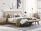 ESSONNE - Tweepersoonsbed - Beige - 160 x 200 cm - Kunstleer