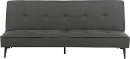 ESSVIK - Slaapbank 3-zits - Donkergrijs - Polyester