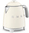 Smeg KLF05CREU - Mini waterkoker - 0,8L 1400W - Crème