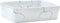vidaXL - Opzetwasbak - rechthoekig - 46x35,5x13 - cm - keramiek - wit