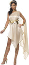 Griekse godinnen kostuum - Verkleedkleding - Jurk met cape en accessoires - Small