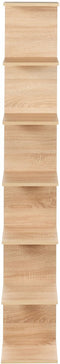 ESTON - Wandboekenkast - Lichthout - Vezelplaat
