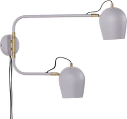 ESTRELLA - Wandlamp - Lichtgrijs - Metaal