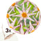 Plant in a Box - Dahlia 'Destiny's Teacher' - set van 3 - zomerbloeiers - dahliaknollen - tuinbloemen - Wit/Paars/Geel