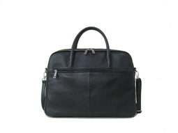 Gigi Fratelli Dames Leren Laptoptas 15 inch Romance Business ROM8002 Zwart