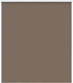 vidaXL - Rolgordijn - verduisterend - koffie - 135x150 - cm - stofbreedte - 131,6 - cm