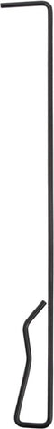vidaXL - Tuinkachel - met - pook - 45x45x122 - cm - staal