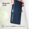 iMoshion Hoesje Geschikt voor Motorola Moto G50 Hoesje Met Pasjeshouder - iMoshion Luxe Bookcase - Donkerblauw