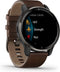 Garmin Venu 2 Plus - Unisex Smartwatch - 5 ATM waterdicht - Zwart (Bruin)