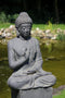 Stone-Lite Deco Tuinbeeld Boeddha black 817XL