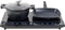 Royalty Line® DIP4000 Inductie Kookplaat Vrijstaand - 2 Platen - 1400W + 2000W - Ø25cm Inductiekookplaat - Elektrische Kookplaat 2 Pits2 Pits - Zwart