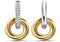 TI SENTO Oorbellen 7857ZY - 925 zilver - Verguld met zirkonia - Zilver