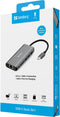 Sandberg 136-18 - USB-C Dock - HDMI LAN SD USB 61W - Grijs