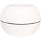 RIVIERA GRANIT BOULE ronde bloembak - Kunststof - Diameter 50 cm - Wit