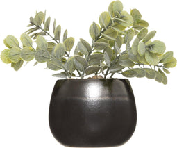 Atmosphera kunstplant met pot - H17 cm - Plant - Klein kamerplantje