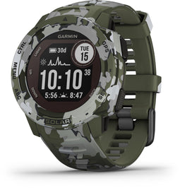 Garmin Instinct Solar Camo Edition - Smartwatch - Solar charging - Groen