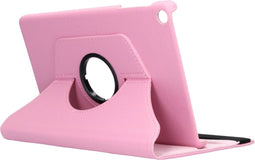 iMoshion Tablet Hoes Geschikt voor Samsung Galaxy Tab A 10.1 (2019) - iMoshion 360° Draaibare Bookcase - Roze