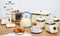 Swan Broodtrommel - Creme - 18 Liter - 24x36x24cm