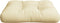 vidaXL - Palletkussen - 50x50x12 - cm - stof - crèmekleurig
