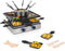 Princess 162670 - Gourmetstel - Raclette Fondue 5-in-1 1800W 8 Personen - Zwart