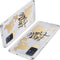 iMoshion Hoesje Geschikt voor Samsung Galaxy A71 Hoesje Siliconen - iMoshion Design hoesje - Transparant / Meerkleurig / Goud / Let's Go Travel