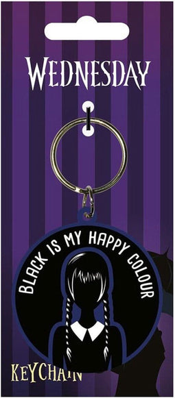 Wednesday Sleutelhanger Happy Colour