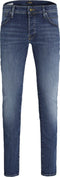 JACK & JONES Glenn Fox - slim fit jeans - Super Stretch - denimblauw