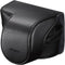 Sony LCS-EJA - Draagtas voor compact-camerasysteem - Zacht en gewatteerd - Zwart
