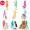 Trudi Knuffel Kitten Brad 24 Cm Pluche Wit/grijs