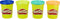 Play-Doh 4-pack - Boetseerklei - 4 levendige kleuren van 85 gram (4 stuks)