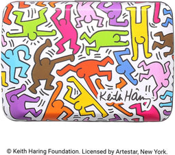 Ögon Designs Stockholm V2.0 Aluminium Creditcardhouder - Keith Haring - Kleur