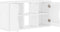 vidaXL - Tv-meubel - ODDA - 79x24x40 - cm - massief - grenenhout - wit