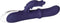 Evolved duo vibrator met bewegende ring