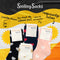 Smiling Socks Hearts and Love Sokken - 4 Paar - Grappige Kousen voor Heren en Dames - One size fits all