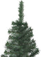 vidaXL - Kunstkerstboom - hoek - 150 - cm - PVC - groen