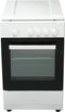 Everglades EVCK039 - Gasfornuis met Gasoven - 54 Liter - Wit - 50CM - 5 Jaar Garantie