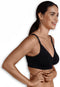 Carriwell Padded Meegroeibh - Voedingsbh - Ondersteuning voor groeiend lichaam - Zwart - XL