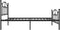 vidaXL - Bedframe - met - hoofd- - en - voeteneinde - metaal - zwart - 75x190 - cm