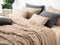 Dutch Decor REZA - Kussenhoes 30x50 cm - Irish Cream - beige - met rits - zonder binnenkussen